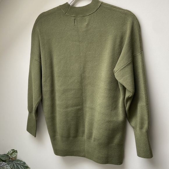 Abercrombie Green Knit Sweater NWOT - Picture 7 of 7